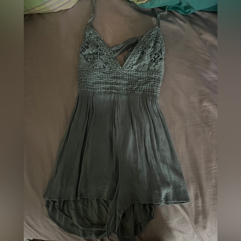 ILLA ILLA teal romper